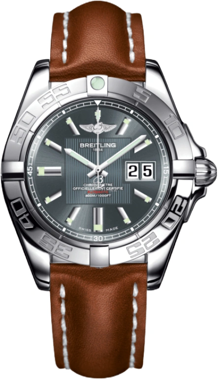 Breitling,Galactic 41mm,41mm,Stainless Steel,Grey,Automatic,Big Date,42hours,A49350L2,A49350L2/F549/425X