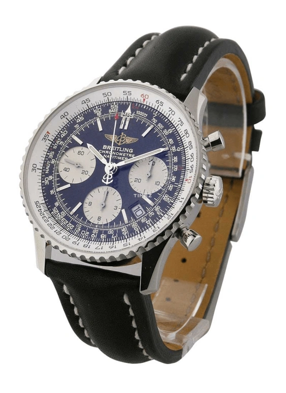 Breitling,Navitimer 41.80mm,41.80mm,Stainless Steel,Black,Automatic,Chronograph,Day,A2332212,A2332212/B635