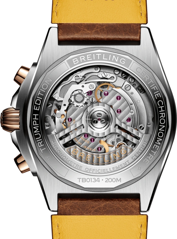 Breitling,Chronomat 42mm,42mm,Titanium Gold,Grey,Automatic,Chronograph,Day,TB0134101M1X1