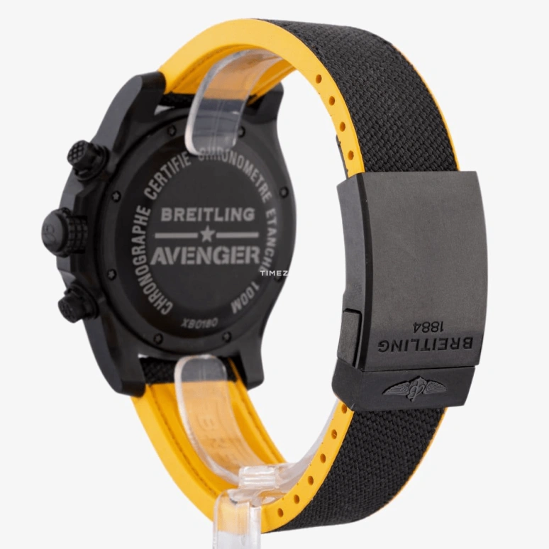 Breitling,Avenger 45mm,45mm,Carbon,Black,Automatic,Chronograph,Day,XB0180E4,XB0180E4-BF31.284S