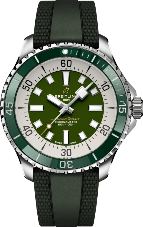 Breitling,Superocean 44mm,44mm,Stainless Steel,Automatic,40hours,In-house Caliber,A17376A31L1S1