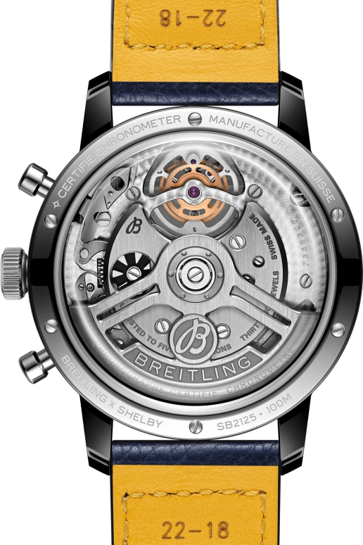 Breitling,Top Time 44mm,44mm,Ceramic,Titanium,Blue,Automatic,Tourbillon,70hours,SB21251A1C1X1