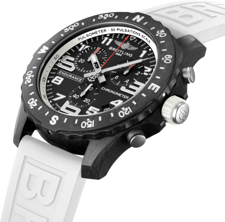 Breitling,Endurance Pro 44mm,44mm,Titaplast,Black,Quartz,Chronograph,Day,X82310A71B1S1