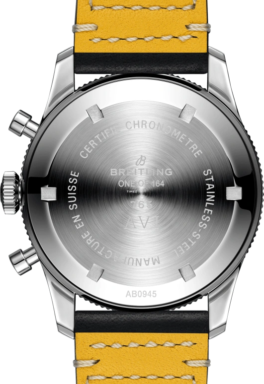Breitling,Other 41mm,41mm,Stainless Steel,Black,Handwound,Chronograph,Sapphire,Crystal Glass,AB09451A1B1X1