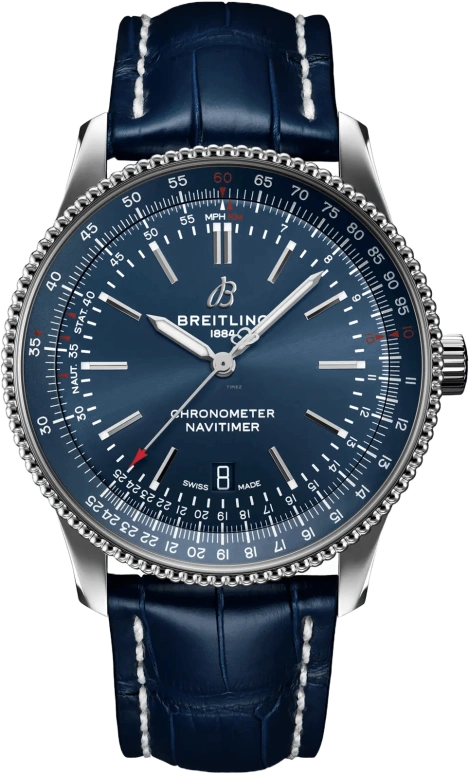 Breitling,Navitimer 41mm,41mm,Stainless Steel,Blue,Automatic,Chronograph,Date,Anti-magnetic,A17326161C1P3