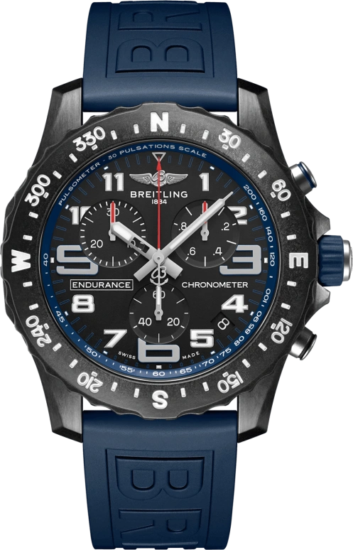 Breitling,Endurance Pro 44mm,44mm,Titaplast,Black,Quartz,Chronograph,Day,X82310D51B1S1