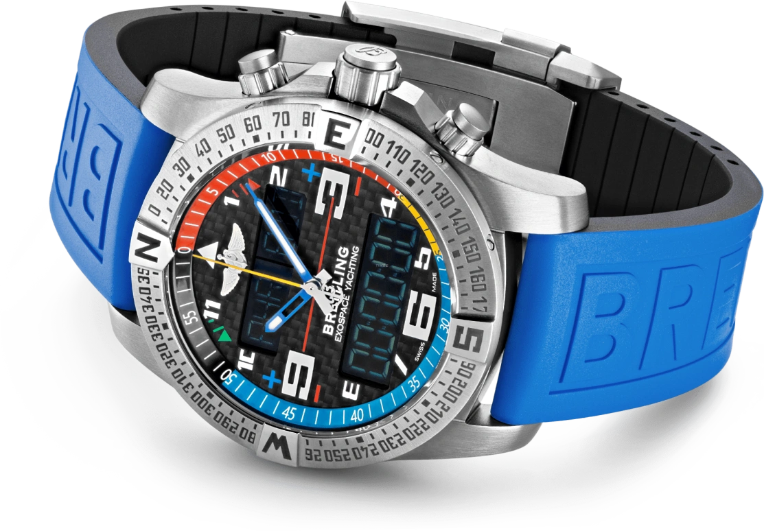 Breitling,Exospace 46mm,46mm,Titanium,Black,Quartz,Countdown,Chronograph,Perpetual Calendar,Month,In-house Caliber,Sapphire,Crystal Glass,EB5512221B1S1