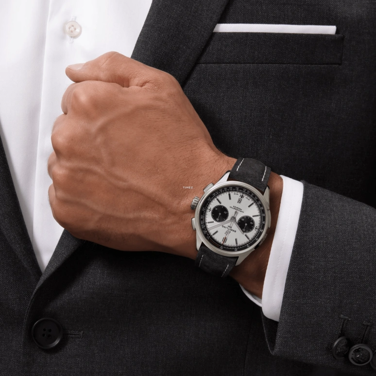 Breitling,Premier 42mm,42mm,Stainless Steel,Silver,Black,Automatic,Chronograph,Day,AB0118221G1X1