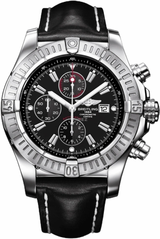 Breitling,Avenger 48.40mm,48.40mm,Stainless Steel,Black,Automatic,Chronograph,Date,Compass,A1337011,A1337011/B907