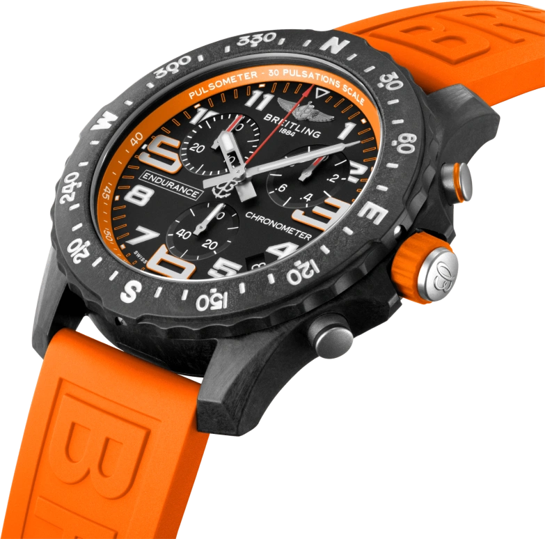 Breitling,Endurance Pro 44mm,44mm,Titaplast,Black,Quartz,Chronograph,Day,X82310A51B1S1