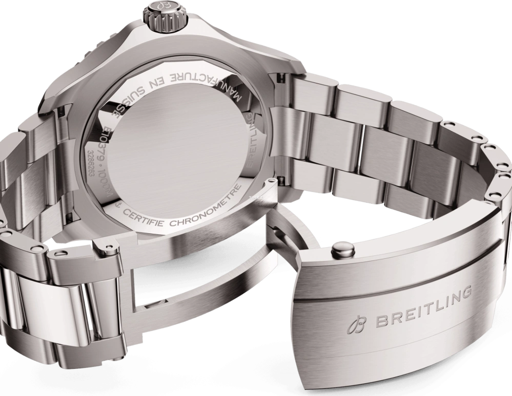 Breitling,Superocean 46mm,46mm,Titanium,Green,Automatic,42hours,In-house Caliber,E10379D31L1E1