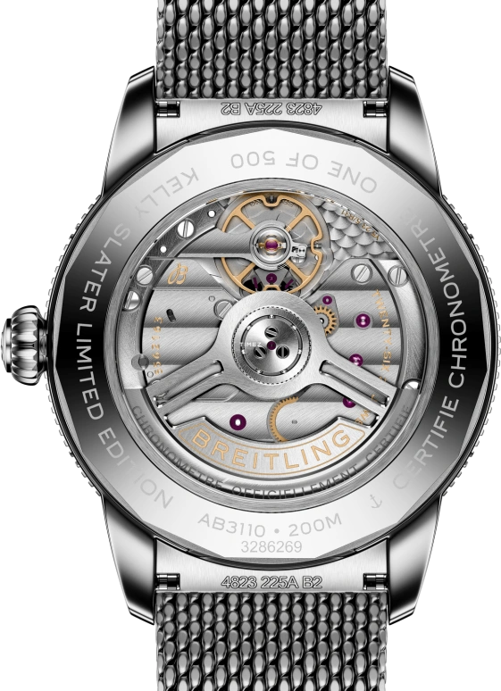 Breitling,Superocean Heritage 40mm,40mm,Stainless Steel,Ceramic,Blue,Automatic,Day,78hours,AB31101A1C1A1