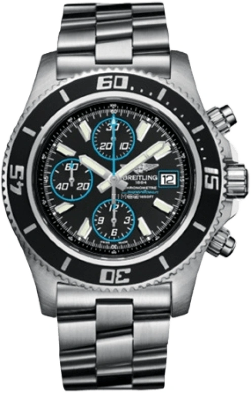 Breitling,Superocean 44mm,44mm,Stainless Steel,Black,Sapphire,Round,A1334102,A1334102/BA83/134A