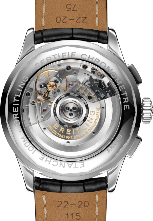 Breitling,Premier 42mm,42mm,Stainless Steel,Silver,Automatic,Chronograph,Day,AB0118221G1P1