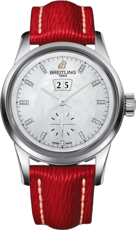 Breitling,Transocean 38mm,38mm,Stainless Steel,White,Automatic,42hours,In-house Caliber,A1631012,A1631012.A765.219X.A18BA.1