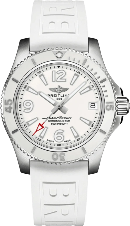 Breitling,Superocean 42mm,42mm,Stainless Steel,White,Automatic,Day,40hours,A17366D21A1S1