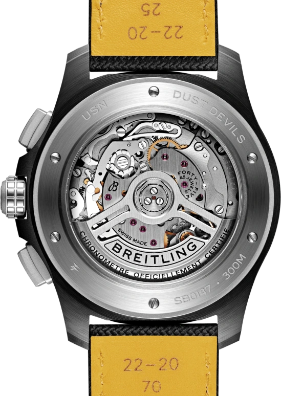Breitling,Avenger 44mm,44mm,Titanium,Black,Automatic,Chronograph,Day,SB01473A1B1X1
