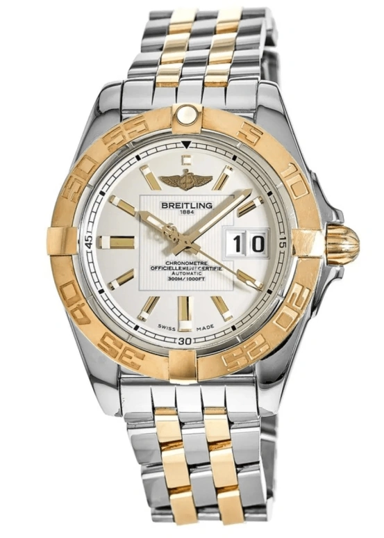 Breitling,Galactic 41mm,41mm,Stainless Steel,Silver,Automatic,Big Date,42hours,C49350L2,C49350L2/G701/366C