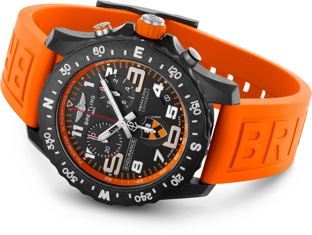 Breitling,Endurance Pro 44mm,44mm,Titaplast,Black,Quartz,Chronograph,Day,X823104C1B1S1