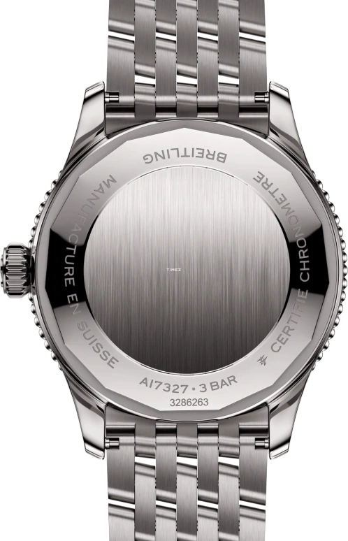 Breitling,Navitimer 36mm,36mm,Stainless Steel,White,Automatic,38hours,In-house Caliber,A17327211G1A1