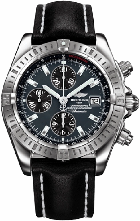Breitling,Chronomat 43.70mm,43.70mm,Stainless Steel,Grey,Automatic,Chronograph,Day,Compass,A1335611,A1335611/F517