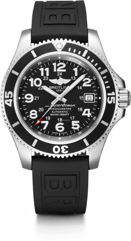 Breitling,Superocean 42mm,42mm,Stainless Steel,Black,Automatic,Day,40hours,A17365C91B1S1