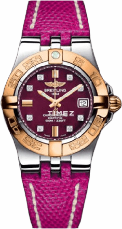 Breitling,Galactic 30mm,30mm,Stainless Steel,Red,Quartz,26280hours,In-house Caliber,C71340L2,C71340L2.K527.171Z.A14D1