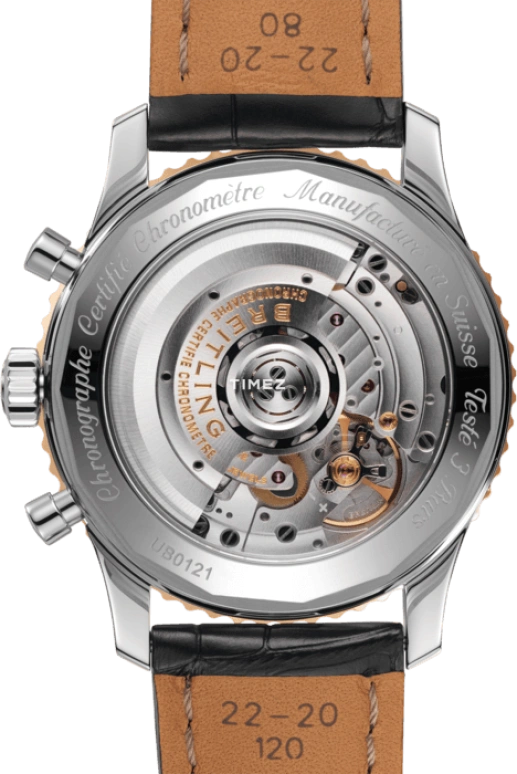 Breitling,Navitimer 43mm,43mm,Stainless Steel,Grey,Automatic,Chronograph,Day,UB0121211F1P2