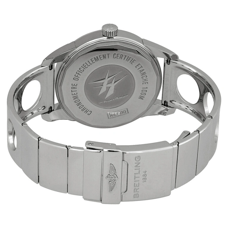 Breitling,Transocean 43mm,43mm,Stainless Steel,Black,Automatic,Date,Day,A4531012,A4531012/BB69/222A