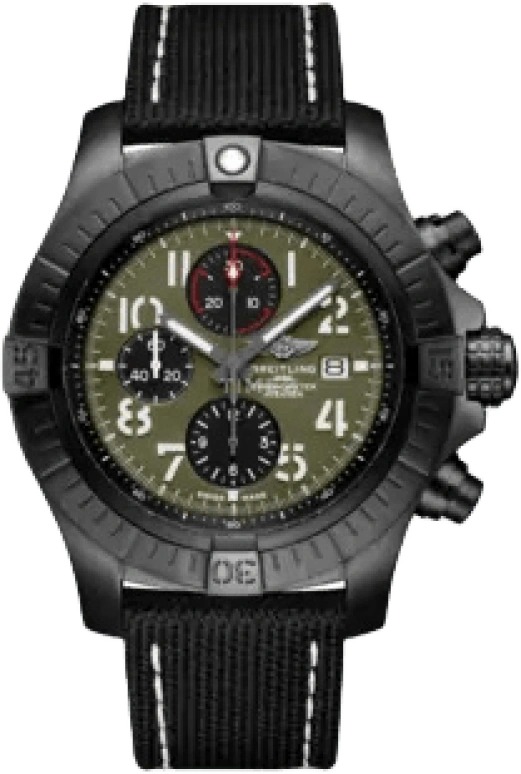 Breitling,Avenger 48mm,48mm,Titanium,Green,Automatic,Chronograph,Date,Compass,V133751A1L1X1
