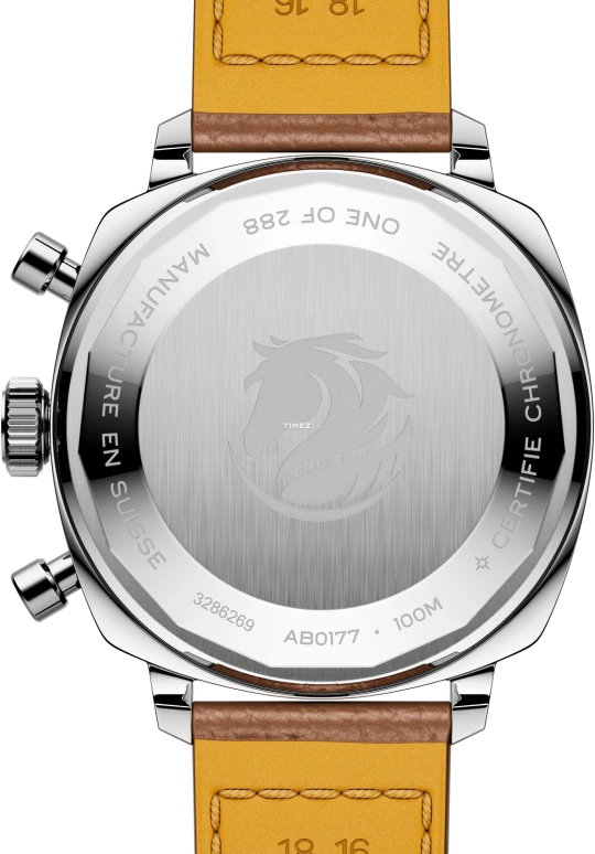 Breitling,Top Time 38mm,38mm,Stainless Steel,Black,Automatic,Chronograph,70hours,AB01773A1B1X1