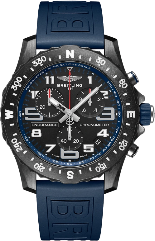 Breitling,Endurance Pro 44mm,44mm,Titaplast,Black,Quartz,Chronograph,Day,X82310D51B1S1