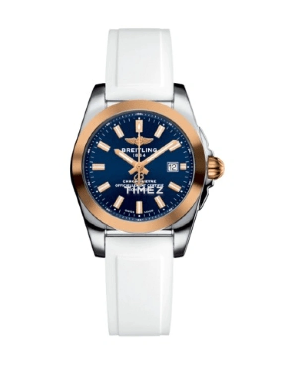 Breitling,Galactic 29mm,29mm,Rose Gold,Stainless Steel,Black,Quartz,Day,In-house Caliber,C7234812,C7234812/BF32/249S/A12S.1