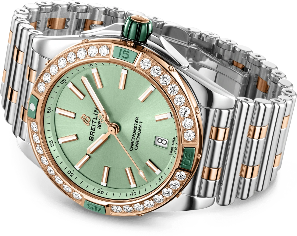 Breitling,Chronomat 38mm,38mm,Stainless Steel,Luminous,Automatic,40hours,In-house Caliber,U17356531L1U1