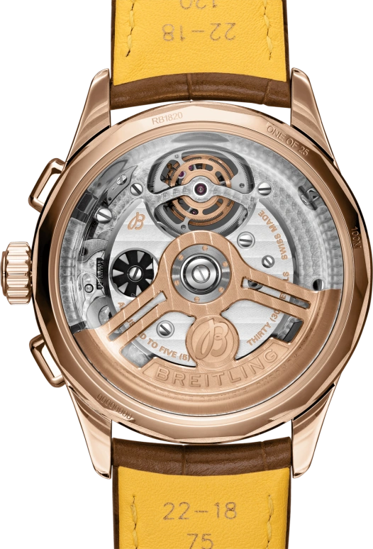 Breitling,Premier 42mm,42mm,Red Gold,Green,Automatic,Tourbillon,70hours,RB21201A1L1P1