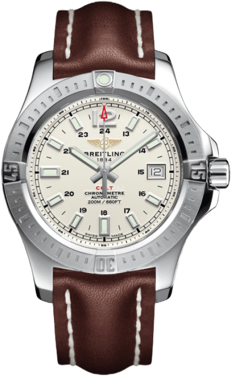 Breitling,Colt 41mm,41mm,Stainless Steel,Black,Automatic,Day,40hours,A1731311,A1731311/G820/431X