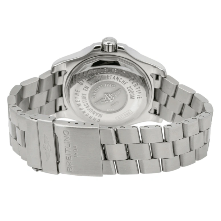 Breitling,Superocean 44mm,44mm,Stainless Steel,Black,Automatic,Day,Sapphire,A1739010,A1739010/B772/134A