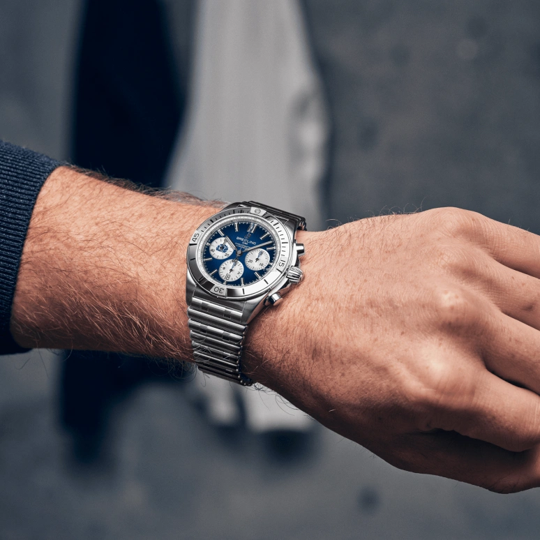 Breitling,Superocean 42mm,42mm,Stainless Steel,Blue,Automatic,Chronograph,Day,AB0134A51C1A1