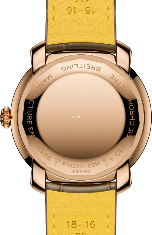 Breitling,Premier 36mm,36mm,Rose Gold,Brown,Automatic,42hours,In-house Caliber,R10310121Q1P1