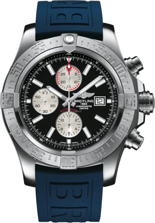 Breitling,Avenger 48mm,48mm,Stainless Steel,Black,Automatic,Chronograph,Date,Compass,A1337111,A1337111/BC29/159S/A20S.1