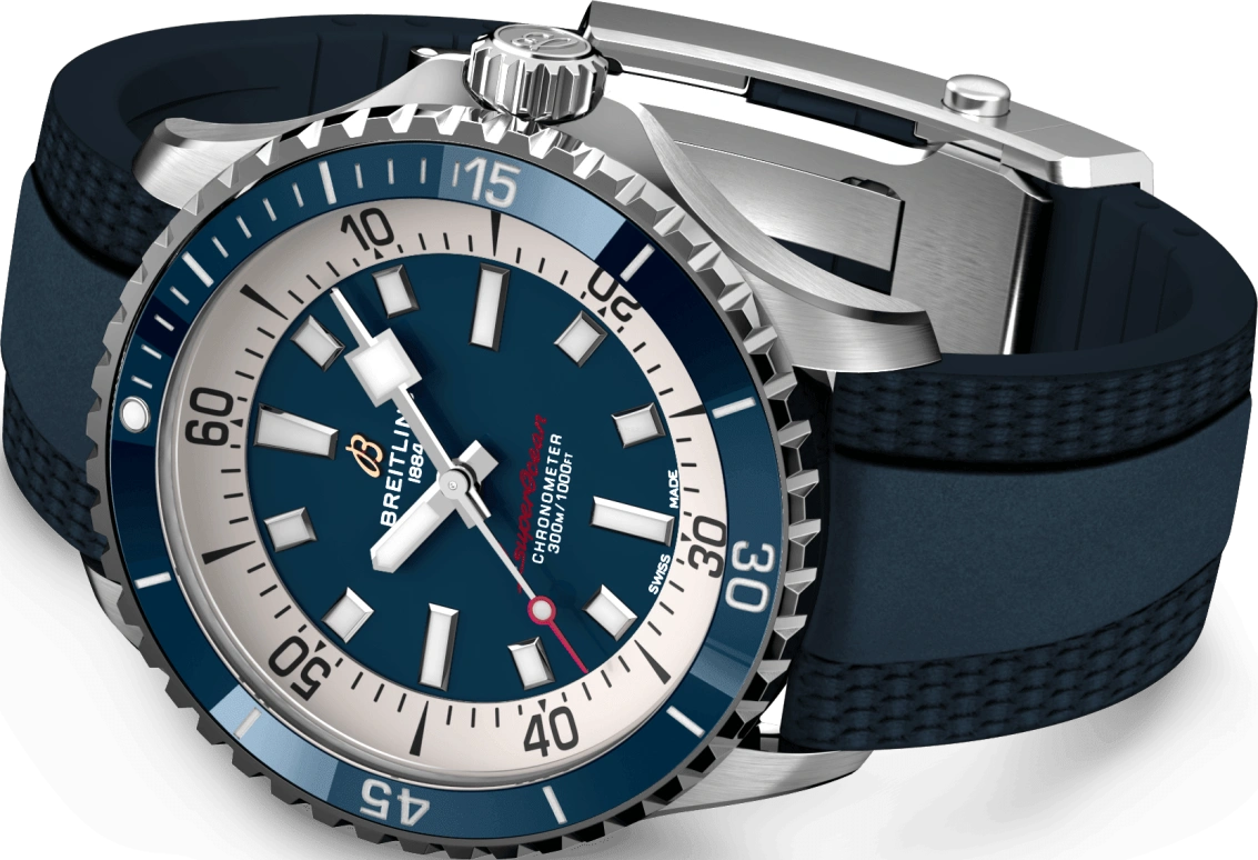 Breitling,Superocean 42mm,42mm,Stainless Steel,Blue,Automatic,40hours,In-house Caliber,A17375E71C1S1