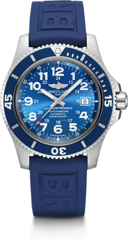 Breitling,Superocean 44mm,44mm,Stainless Steel,Blue,Automatic,Day,40hours,A17392D81C1S1