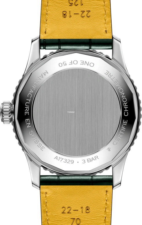 Breitling,Navitimer 41mm,41mm,Stainless Steel,Green,Automatic,38hours,In-house Caliber,A173291A1L1P1
