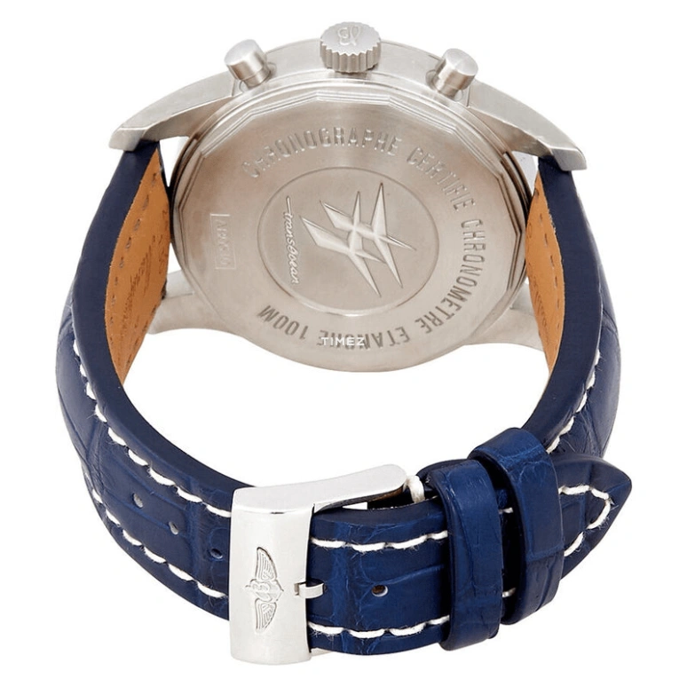 Breitling,Transocean 46mm,46mm,Stainless Steel,Blue,Automatic,Chronograph,Day,World Time,AB0510U9,AB0510U9/C879/746P