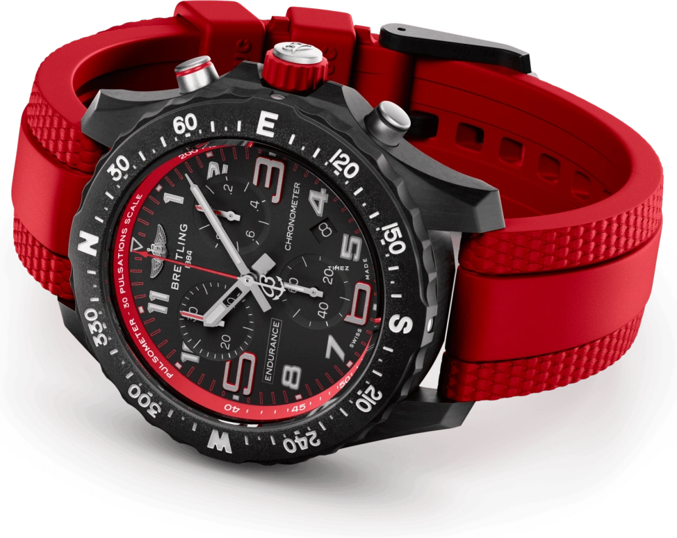 Breitling,Endurance Pro 38mm,38mm,Titaplast,Black,Quartz,Chronograph,Day,X83310D91B2S1