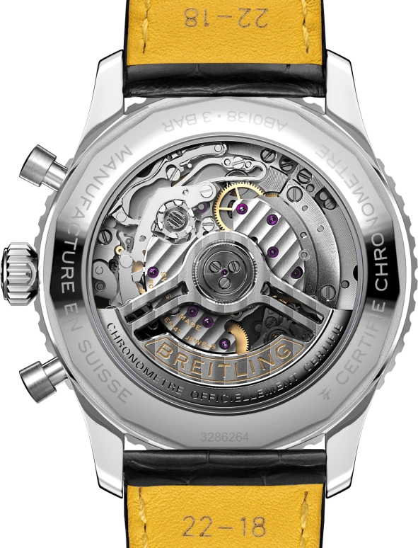 Breitling,Navitimer 43mm,43mm,Stainless Steel,Blue,Automatic,Chronograph,Day,Erling Haaland,AB0138241C1P1