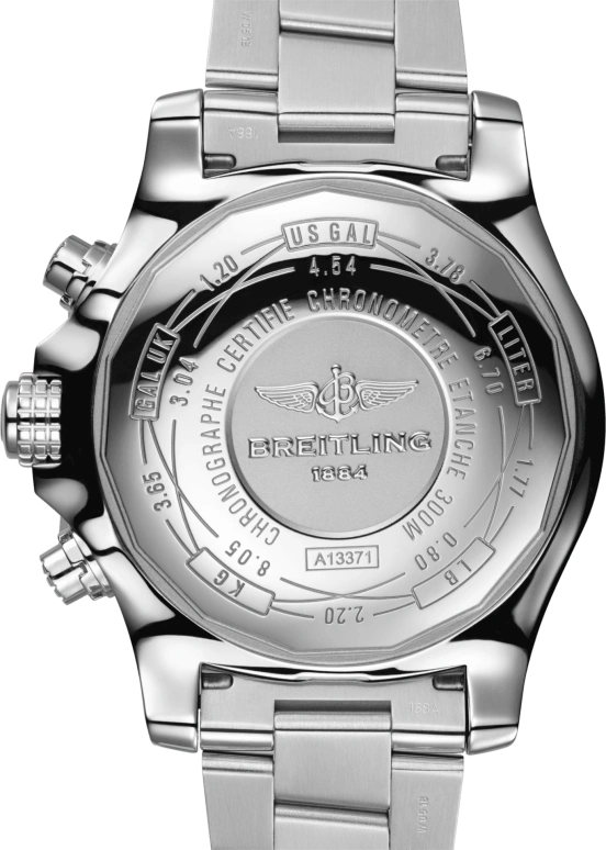 Breitling,Avenger 48mm,48mm,Stainless Steel,Blue,Automatic,Chronograph,Date,Compass,A13371111C1A1