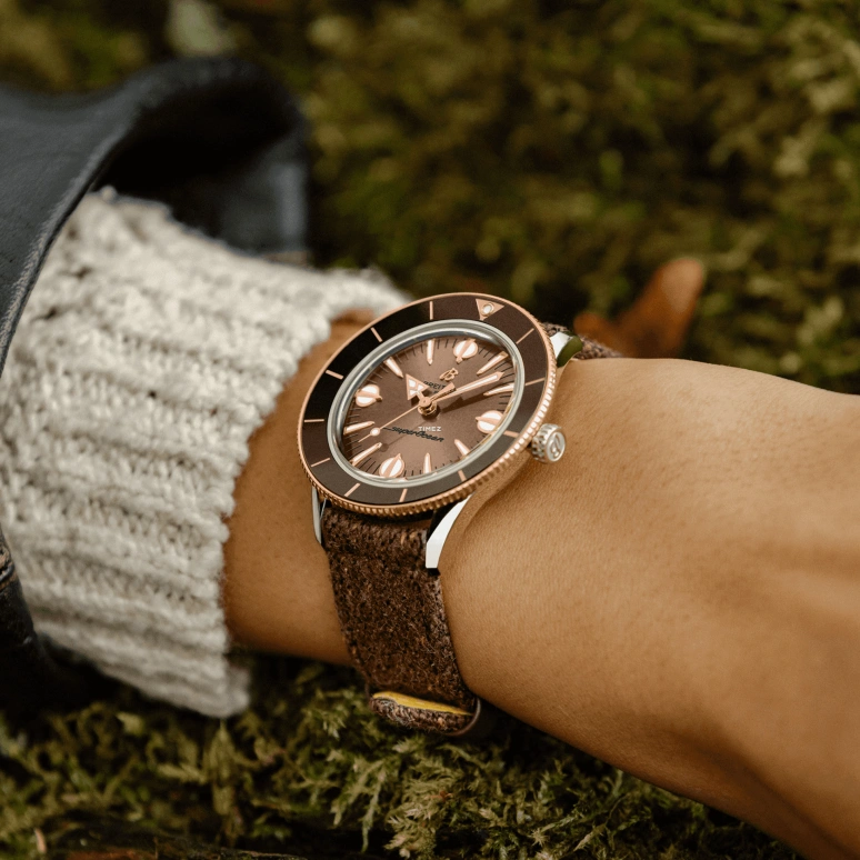 Breitling,Superocean Heritage 38mm,38mm,Stainless Steel,Red Gold,Brown,Automatic,Sapphire,Crystal Glass,Round,U10340E31A1A1
