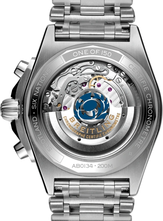 Breitling,Superocean 42mm,42mm,Stainless Steel,Blue,Automatic,Chronograph,Day,AB0134A51C1A1