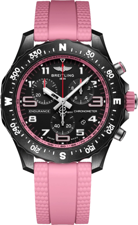 Breitling,Endurance Pro 38mm,38mm,Titaplast,Black,Quartz,Chronograph,Day,X83310D41B1S1